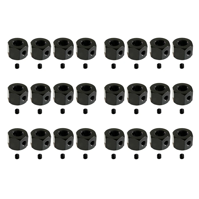 

24 шт., Металлические адаптеры для колес WPL D12 C14 C24 B14 B16 MN D90 D91