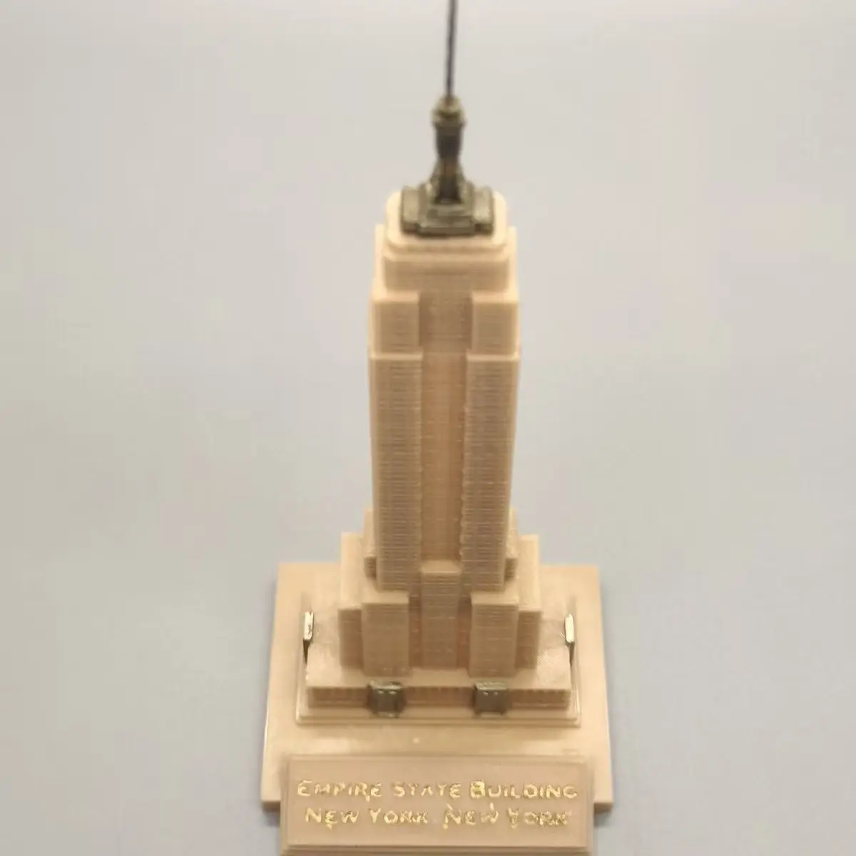 Modèle Empire State Building En Alliage - 22 Cm - Décoration Bureau Ou Maison - Cadeau Voyage New York