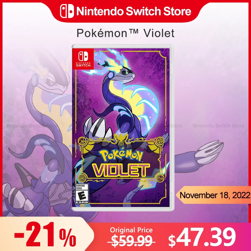 Pokemon Violet Nintendo Switch Offerte Di Gioco 100% Ufficiale Originale Gioco Fisico Card Rpg Adventure Genere Per Switch Oled Lite
