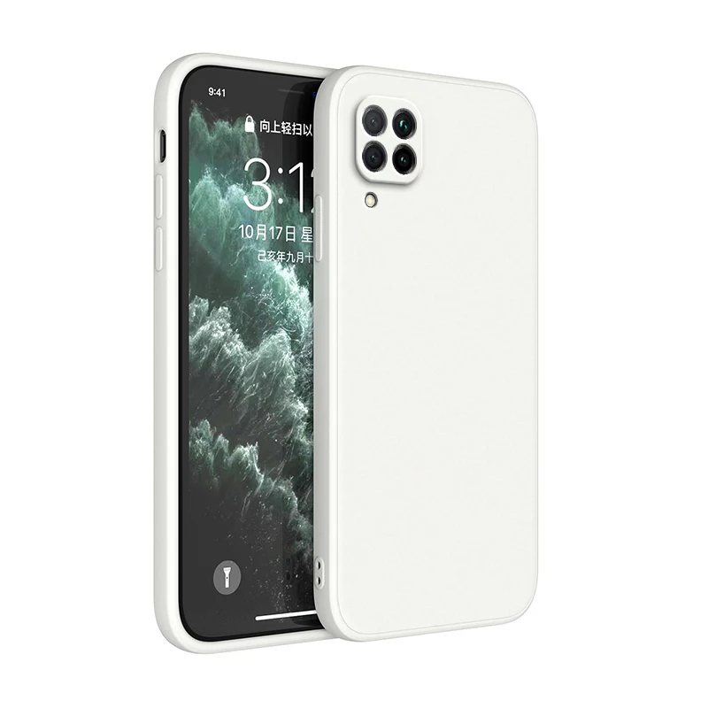 Luxurious Soft Liquid Silicone Shockproof Phone Case - Half-Wrapped Design