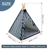 Pet Tent House Cat Bed Portable Dog Cat Teepee Portable Puppy Kitten Indoor Outdoor Kennels For Pet Cats Tent Small Animals Bed 6