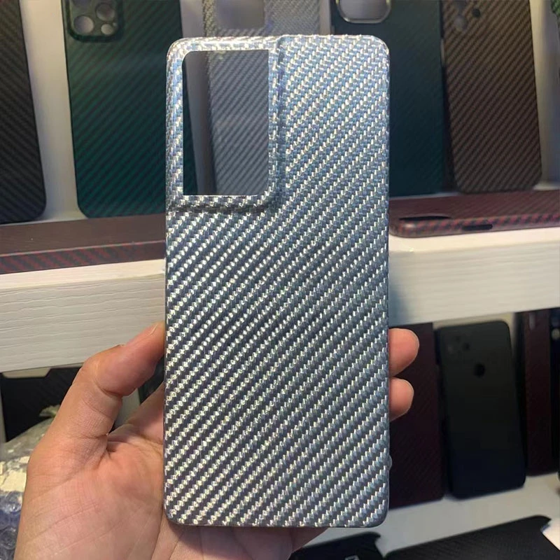 

Новый чехол из настоящего арамидного волокна для Samsung S21 S20 Ultra Note 10, чехол-накладка из углеродного волокна для Galaxy S21Ultra S21plus S10plus S10e