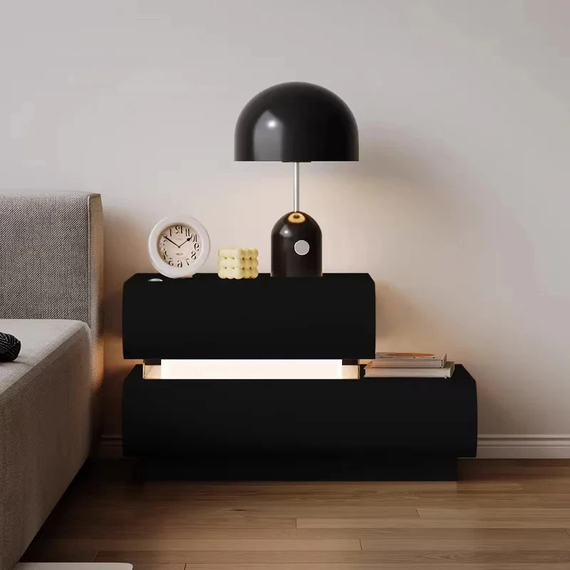

Bedside Storage Nightstand Table Modern Nordic Home Small Nightstands Corner Cabinet Mesa De Cabeceira Modern Furniture Home