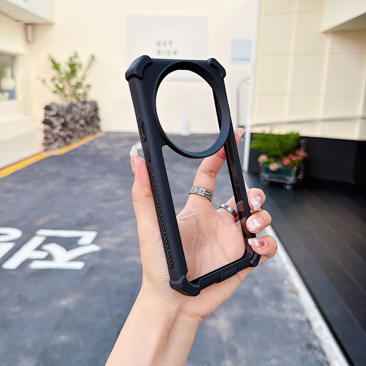 Heavy Duty Dual Layer Anti-Drop Transparent Phone Case