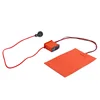 110V/220V Flexible Silicone Rubber Heating Pads Electric Heater Plate Mat 3M Adhesive Digital Temperature Controller Thermostats 5