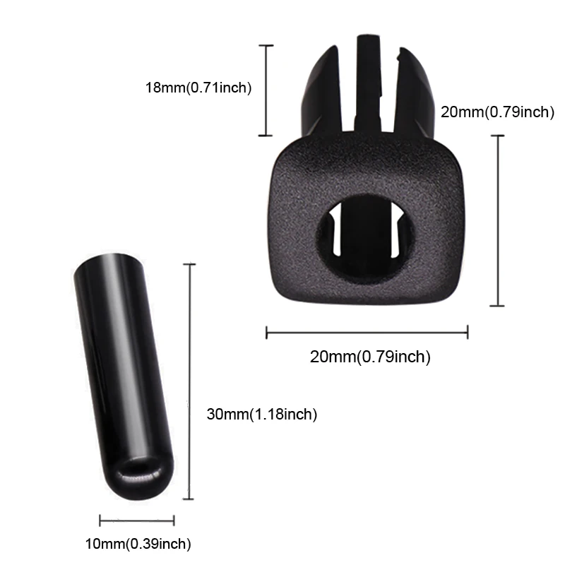 Door Pin Guide Trim Panel Locking Knob Button Cover Car Interior Accessories For X5 X3 X1 325i For BMW F10 F07 E70 E90 F35 F18