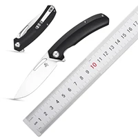 Sitivien ST119 Folding Knife D2 Steel Blade G10 Handle Pocket Knife EDC Tool Knives for Outdoor Camping Hiking 2