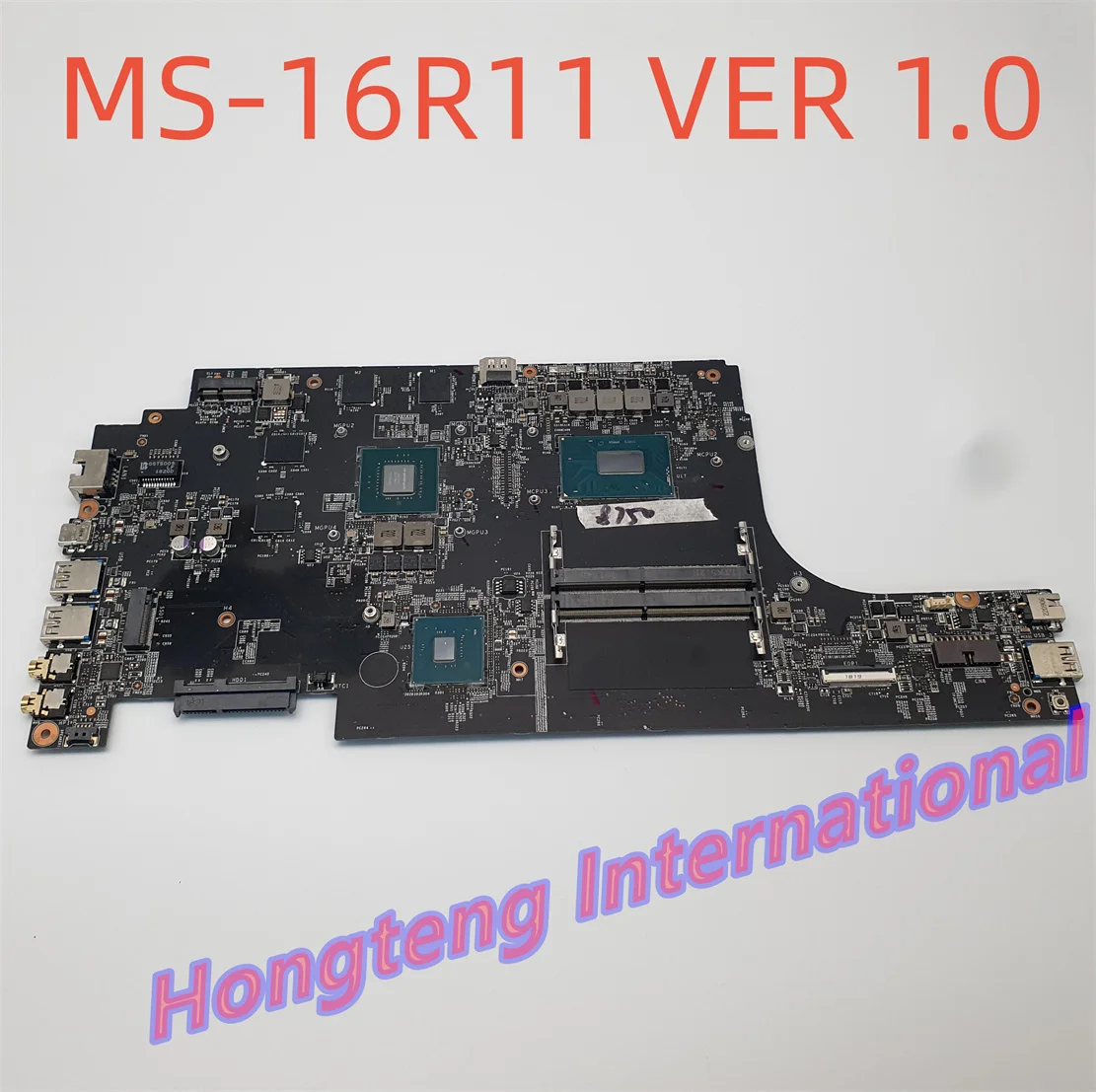 

Оригинал для материнской платы msi MS-16R1 GF65 с i7-8750h и GTX1050M MS-16R11 VER 1,0 test ok