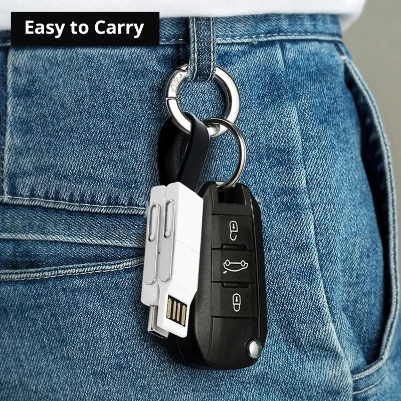 4 in 1 Multifunctional Charging Cable OTG to Mobile Phone Charging Cable Micro USB Charging Cable USB Type-C 8Pin Data Cable