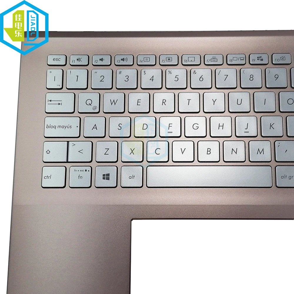 Teclado Backlit Latino Superior Case Palmrest Capa para Asus Vivobook S15 X532 S532 X532fa X532fl X532e Sn6580blsg Teclados do Portátil - Imagem 5