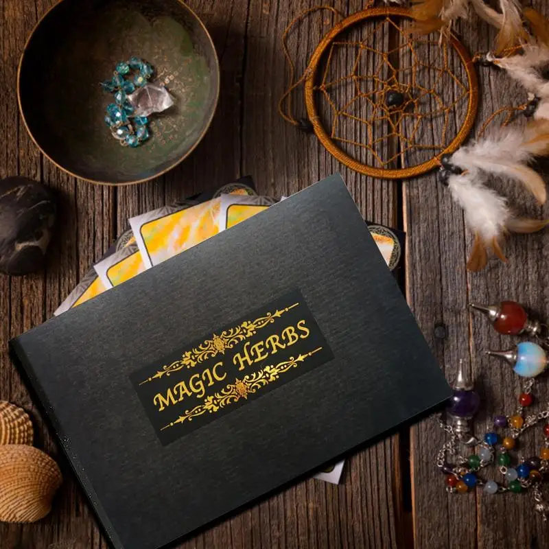 30 Herbs Witchcraft Kit Dried Herb Kit With Crystal Spoon Home Decor For Wicca Witchcraft Gifts For Women