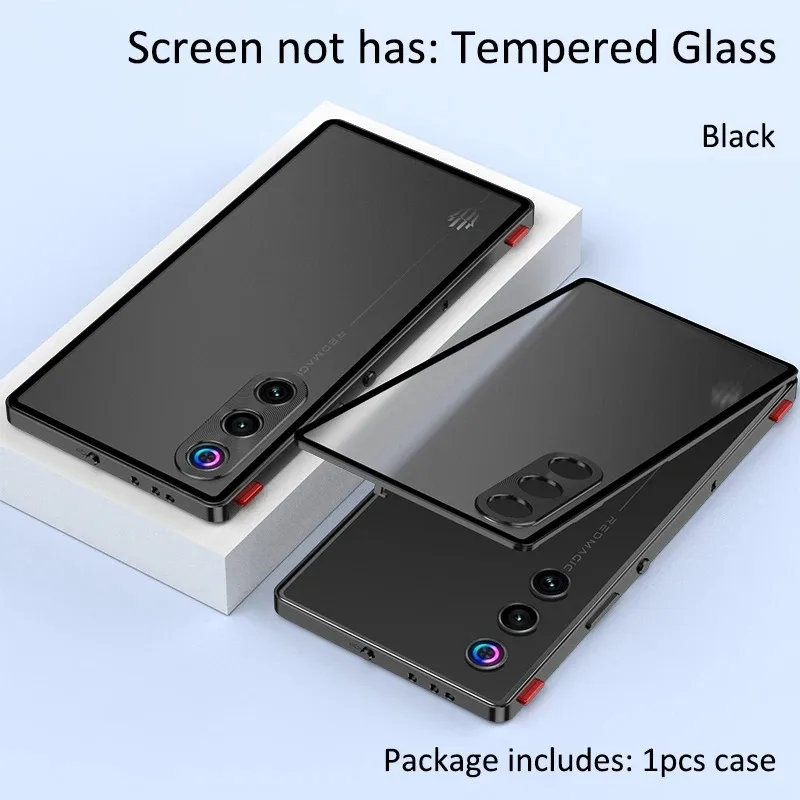 Enhanced Matte Snap-On Metal Frame Shockproof Bumper Case