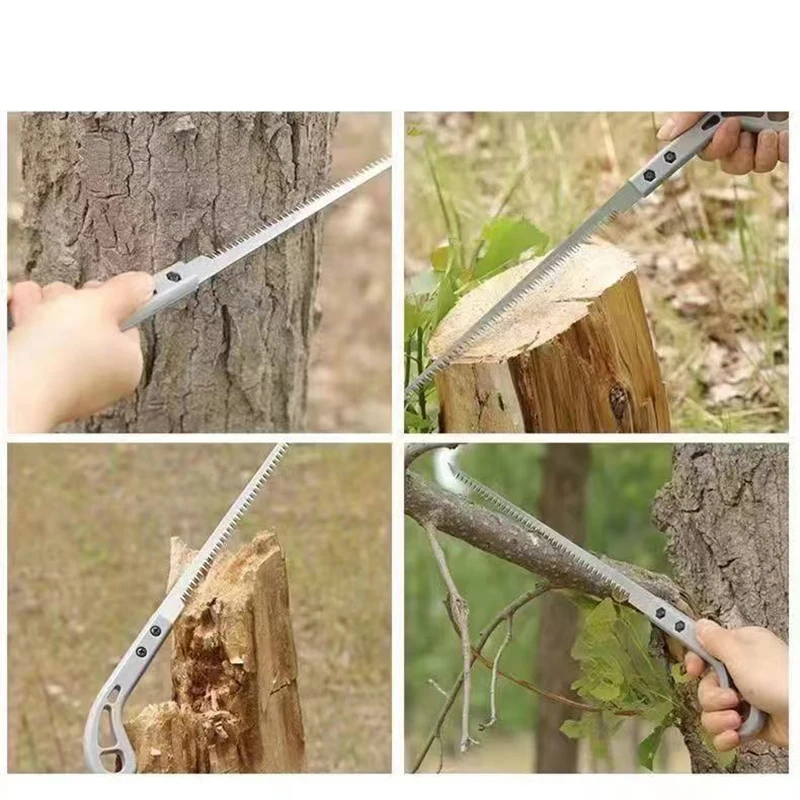 Handsaw Garden Saw SK5 Steel Saw Tools W/ Wooden Handle Woodworking 340mm Convenient For Wall Panel Bending