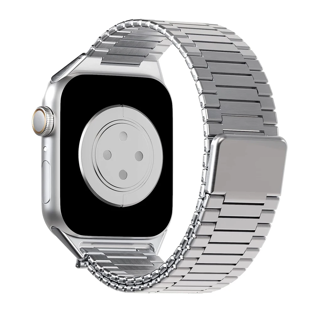 Elegant Solid Stainless Steel Loop Wristband