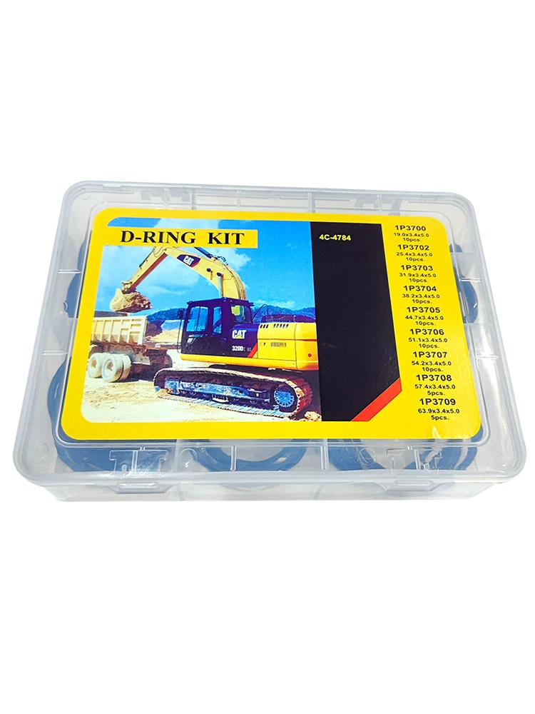 

Для Caterpillar cat Cat320 323 324b Cd, квадратное резиновое кольцо, уплотнительное кольцо, Ремонтный бокс, уплотнительное кольцо, аксессуары для экскаватора