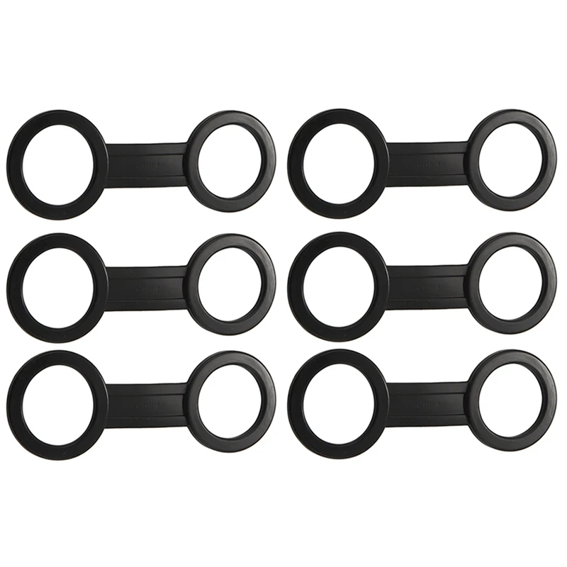 Scuba Diving Dive Snorkeling Silicone Snorkel Mask Strap Keeper Holder Clips Retainer Attachment Gear Spare 48X