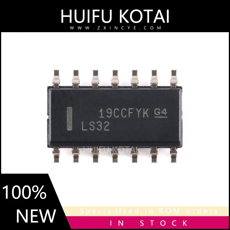 

10 шт, SN74LS32DR SOIC-14 LS32, Новые Товары в наличии