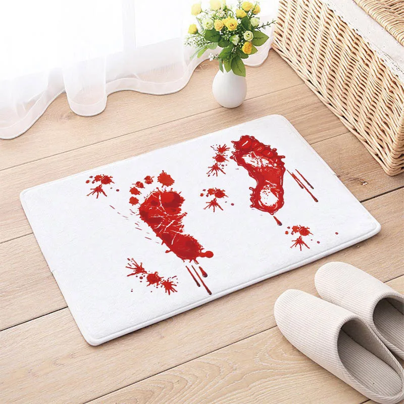 Door Mat Quality Blood Novelty Bathroom Water Absorption Non-slip 40*60cm