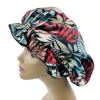 Large Women Satin Bonnet Hat Double Layer Reversible Sleep Cap Silky Soft Night Sleep Cover Cap Lady Hair Styling Accessories 3