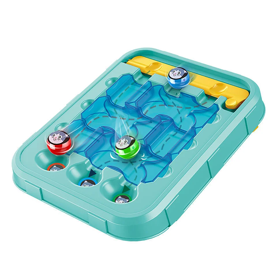 Ball Maze Brain Challenge Tabletop Game for Kids