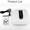 Mini Nail Dryer Machine Portable 48 LED UV Lamp Portable Home Manicure Lamp for Gel Based Manicuring Nail Tool Salon Equipment 6