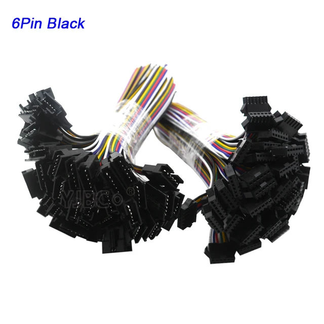 6pin Black