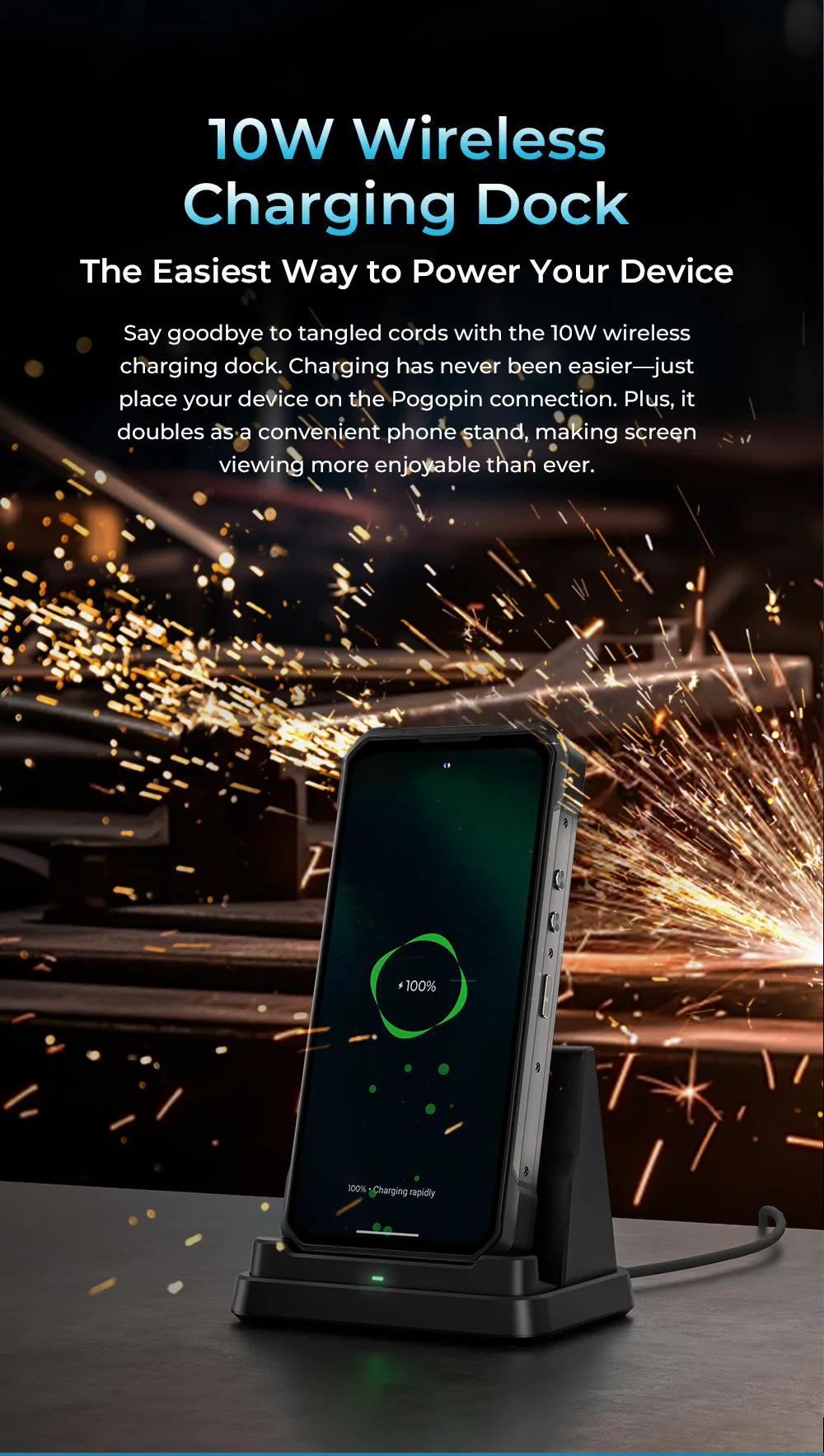 Oukitel WP61 5G Rugged Phone 36(12GB+24GB)+512GB Android 16 6.78'' HD+ Display 1200-Lumen Camping Light 20,000mAh 45W 108MP NFC