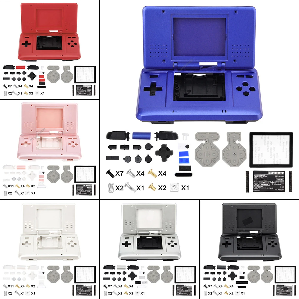 Новинка для NDS полный сменный корпус оболочка для телефона Обложка для ninteds игровой консоли запасные части игровые аксессуары