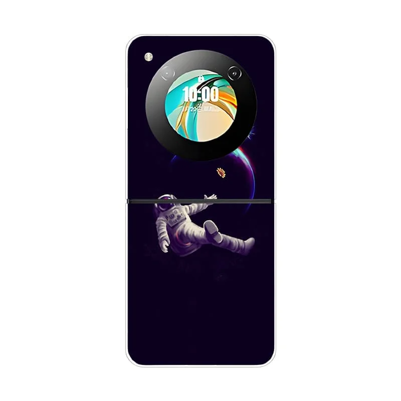 Soft Matte Silicone Back Cover with Fashion Painted Design