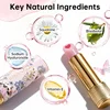 CATKIN Whiffle Dance Tinted Lip Balm 3 PCS Solid Lip Gloss Moisturizing Watery Colored jelly love Long-lasting
