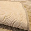 Short Plush Sofa Cushion  Autumn Winter Embossed Wave Edge Sofas Towel Pillow Cover L-shaped Sofa Cover Slip Wear Resistant 6