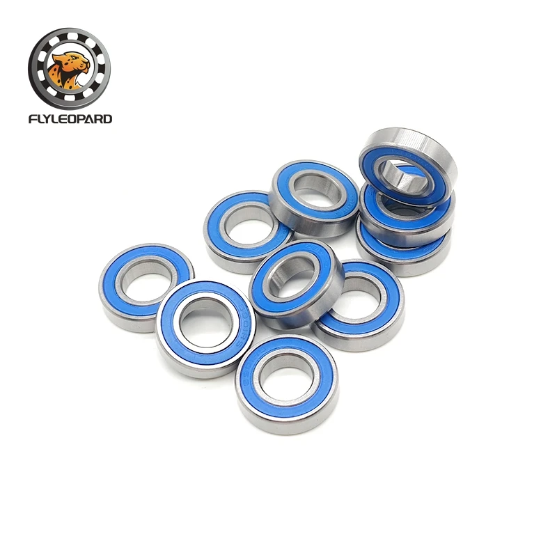 10PCS 6901RS 베어링 12x24x6mm ABEC-7 취미 전기 RC 자동차 트럭 6901 RS 2RS 볼 베어링 6901-2RS 블루 씰