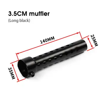 อุปกรณ์เก็บเสียงรถจักรยานยนต์35มม. 42มม. 45มม. 48มม. 60มม. dB ท่อไอเสียนักฆ่า 17