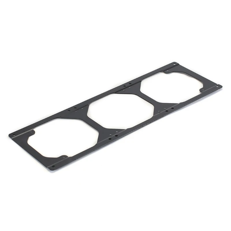 Chassi Ventilador de Refrigeração Conversão Adaptador Suporte para Computador Dissipador Calor Gadget Accesso 120 a 140 240 a 280 360 a 420 - Imagem 5