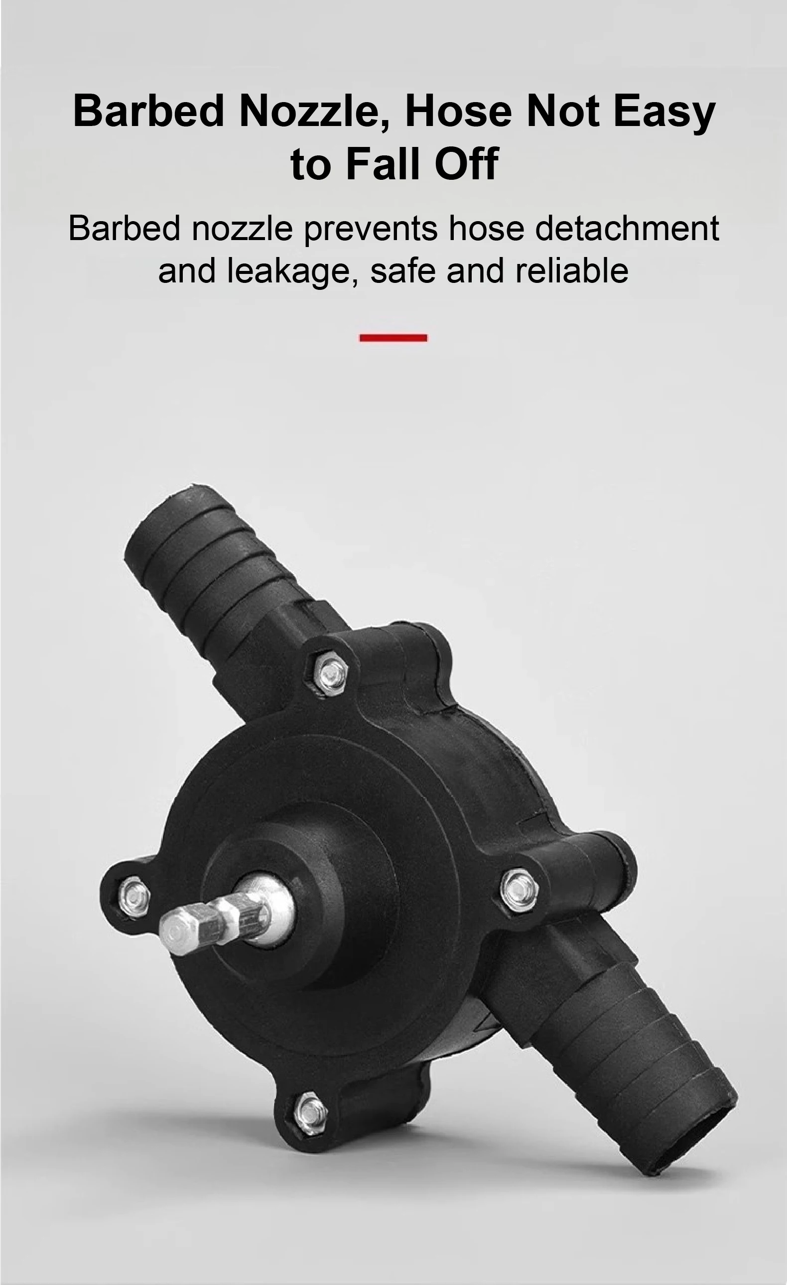 Drill-Powered Water Pump Portable Self Priming Centrifugal Pump for Aquarium Pon