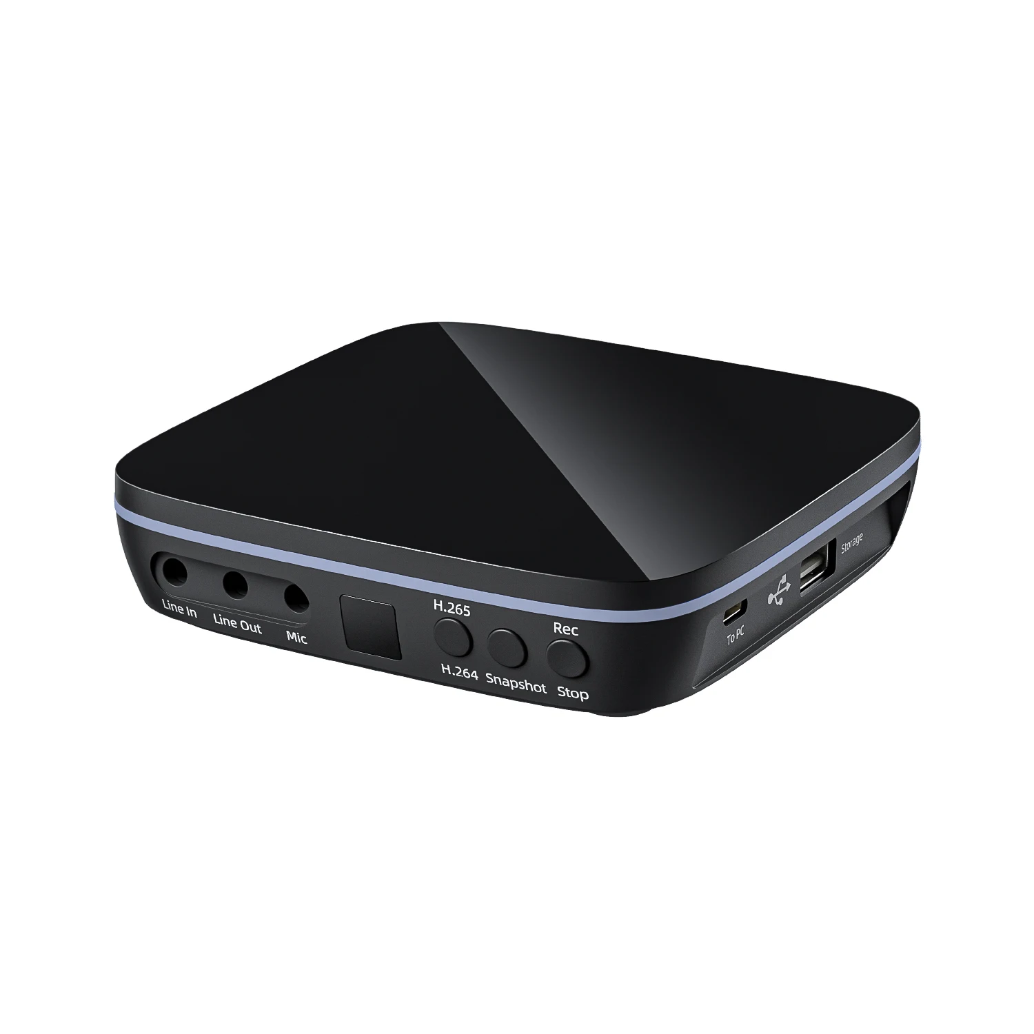 4K Capture Box Mini Video Record Device StandAlone Camera RCA HDMI VGA YPbPr Analog Screen Capture Box VHS Card Remote