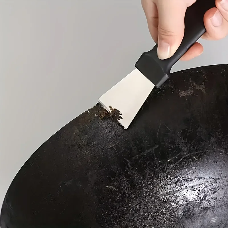 Cleaning scraper Multifunctional Cleaning Scraper Stainless Steel Ice Remover Tool Refrigerator Defrost Kitchen Bottom Shovel Freezer Ice Scraper