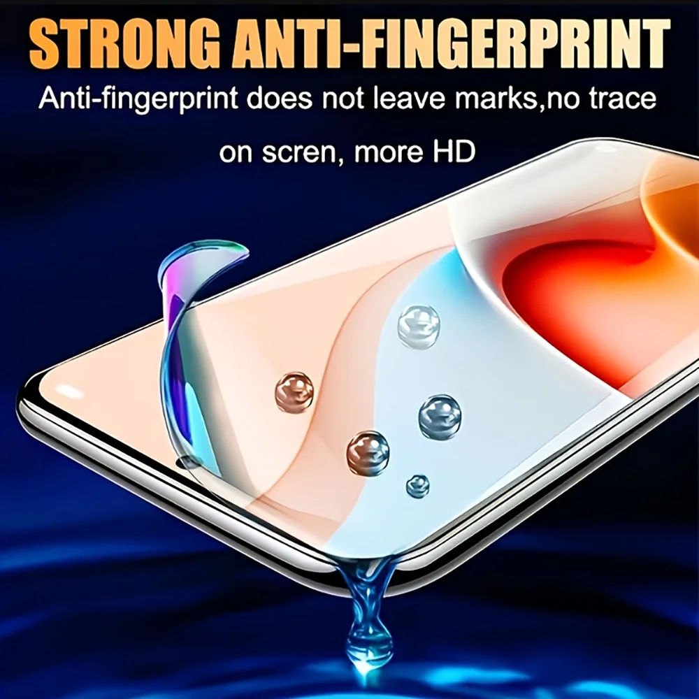 Premium Hydrogel Film Screen Protectors - Soft and Durable Shield for Smartphones (1-5 Pack)