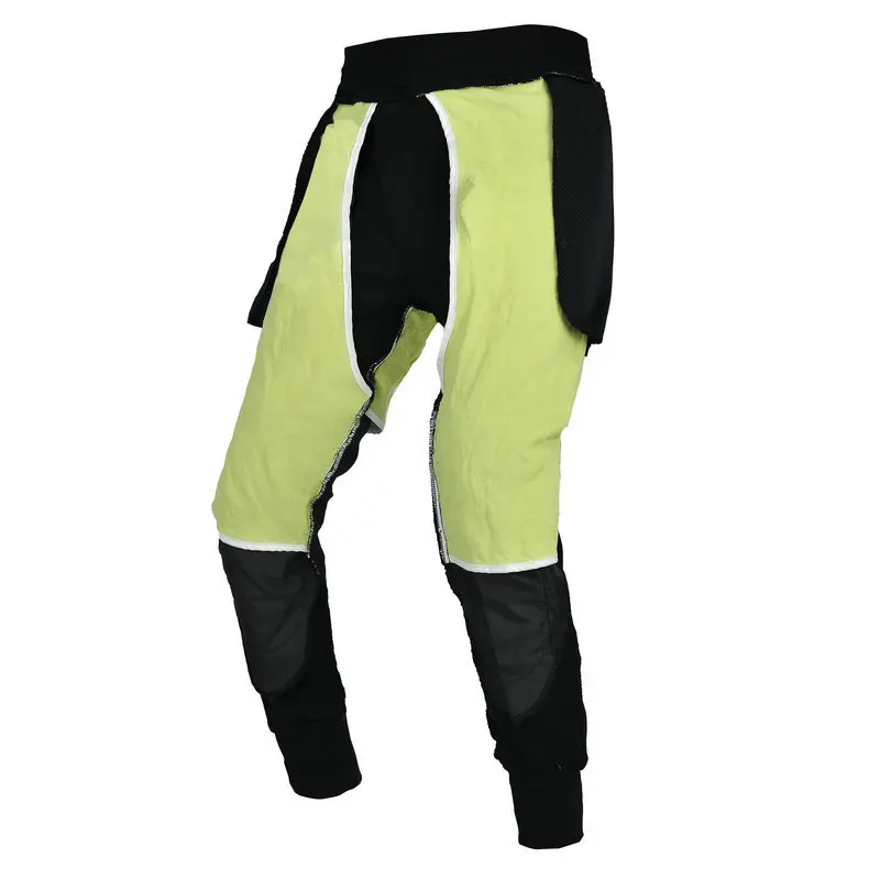 오토바이 라이딩 진 팬츠 부드러운 남성 캐주얼 야외 보호용 무릎 엉덩이 패드 바지 레이싱 팬츠 힙 무릎 보호대 포함