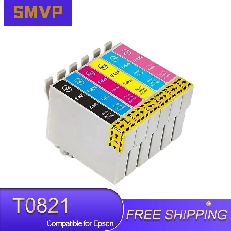 

Картридж T0821 T0822 T0823 T0824 T0825 T0826 для струйных принтеров Epson Stylus Photo T50 R290