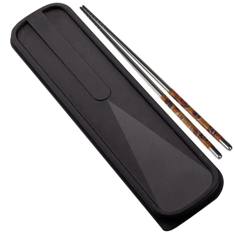 Tableware Box Portable Flip Cover Type Cutlery Case Spoon Fork Chopsticks Box Kitchen Students Household Utensils Dinnerware 4