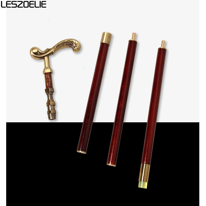 Hiking Stick 114cm 3-Pieces German Beech Wooden Men Women