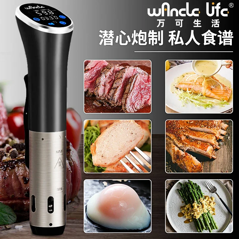 220V Wancle Sous Vide Cooker Germany Commercial Home Use Slow Cooker for Steak Pet Food C