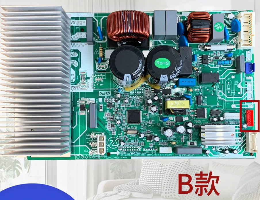 새로운 마더보드 KFR-35W/BP3N1-(RX62T+41560). D.13.WP2-1 회로 기판 17122000002718