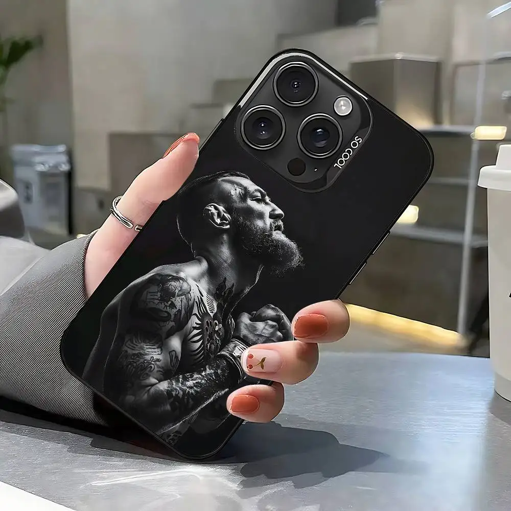 Vibrant Conor McGregor Boxing-Themed Phone Case