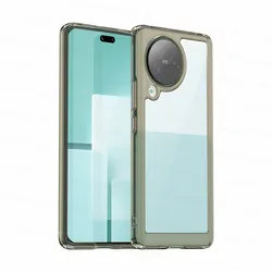 Shockproof Silicone + Hard PC Protective Phone Back Cover for Xiaomi Civi 3 (Gray)