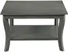 American Heritage Square Coffee Table, Wirebrush Dark Gray 4