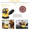 Cordless Sanding Machine Lithium Battery Sandpaper Machine Round Sanding Woodworking Polishing Machine Tool for Makita Batteriy 5