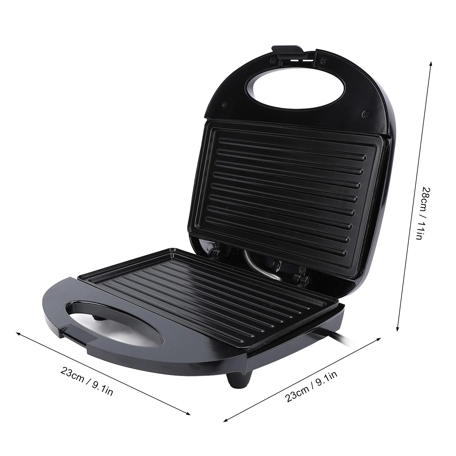 Breakfast Machine Thickened Handle Double Side Heating Easy To Clean Electric Steak Maker US Plug 110V for Home Restaurant Use 6