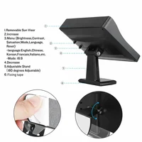 Wireless Car Reversing Backup Camera 4.3 inch Vehicle Rear View Monitor Mirror Parking Kit - Image 5